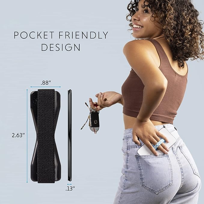 Universal Phone Grip for Smartphones & Mini Tablets -  BigGreenBear.com cell phone 9.99