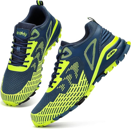 Men's Trail Running & Hiking Shoes: Non-Slip Workout Sneakers Biggreenbear.com