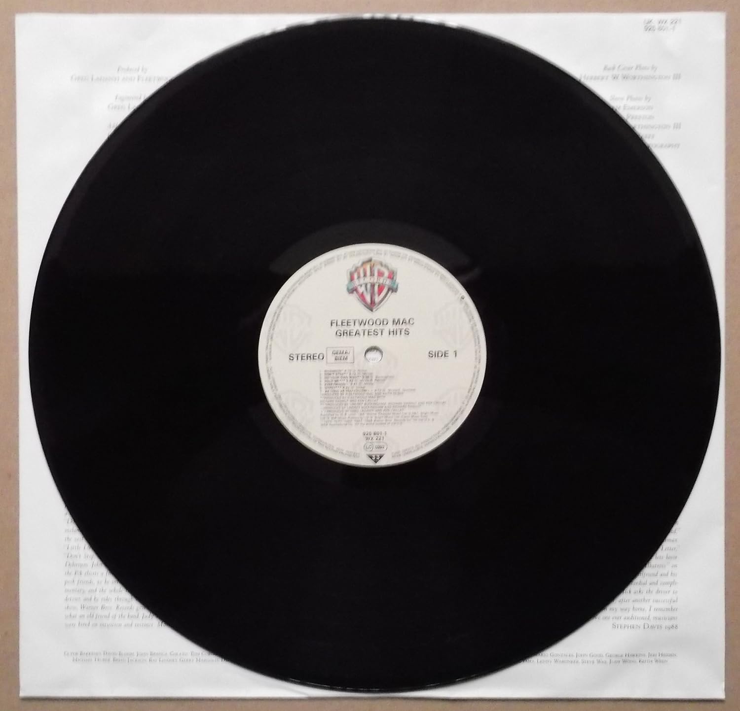 WEA Fleetwood Mac - Greatest Hits (Vinyl) -  BigGreenBear.com Record 34.00 USD Big Green Bear