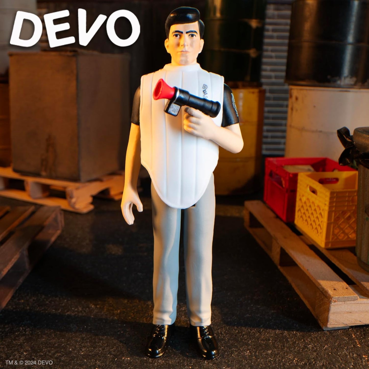 Super7 Devo Gerald Casale (New Traditionalists) - 3.75" Devo Action Figure with Accessories