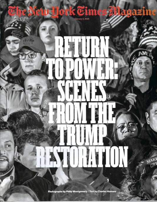 The New York Times Magazine, February 2 2025 -  BigGreenBear.com Magazine 9.99 USD Big Green Bear