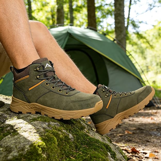 Men's Waterproof Hiking Boots | Lightweight & Slip-Resistant Biggreenbear.com Big Green Bear