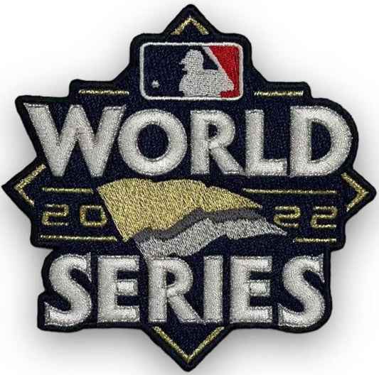 2022 MLB World Series Embroidered Jersey Patch Philadelphia Phillies Houston Astros