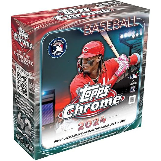 2024 Topps Chrome Baseball Factory Sealed Monster Box