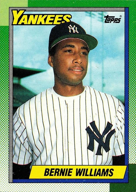 1990 Topps Baseball Bernie Williams Rookie Card #701