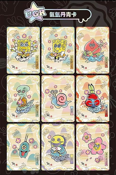 Spongebob Squarepants Kayou Cartoon Trading Cards Booster Box