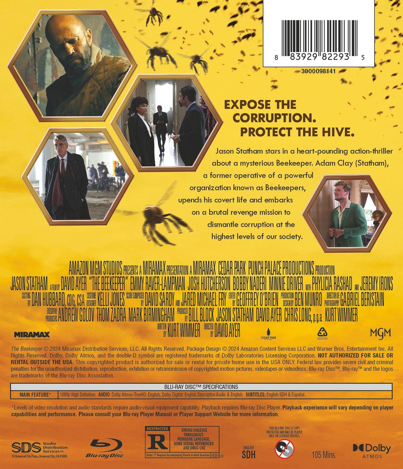 Beekeeper, The (Blu-ray) -  BigGreenBear.com Movie 11.99 USD Big Green Bear
