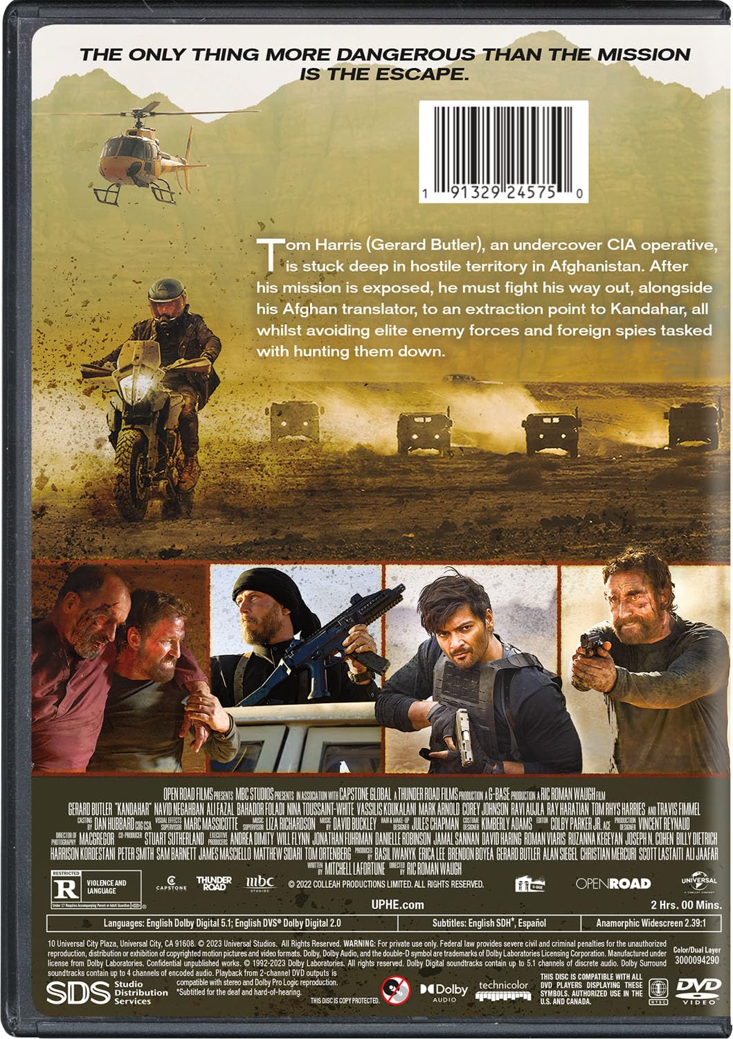 Kandahar (2023) [DVD] -  BigGreenBear.com Movie 10.89 USD Big Green Bear