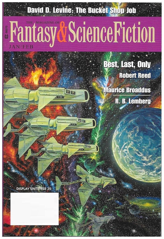 The Magazine of Fantasy & Science Fiction, January-February 2023 -  BigGreenBear.com Magazine 29.99 USD Big Green Bear