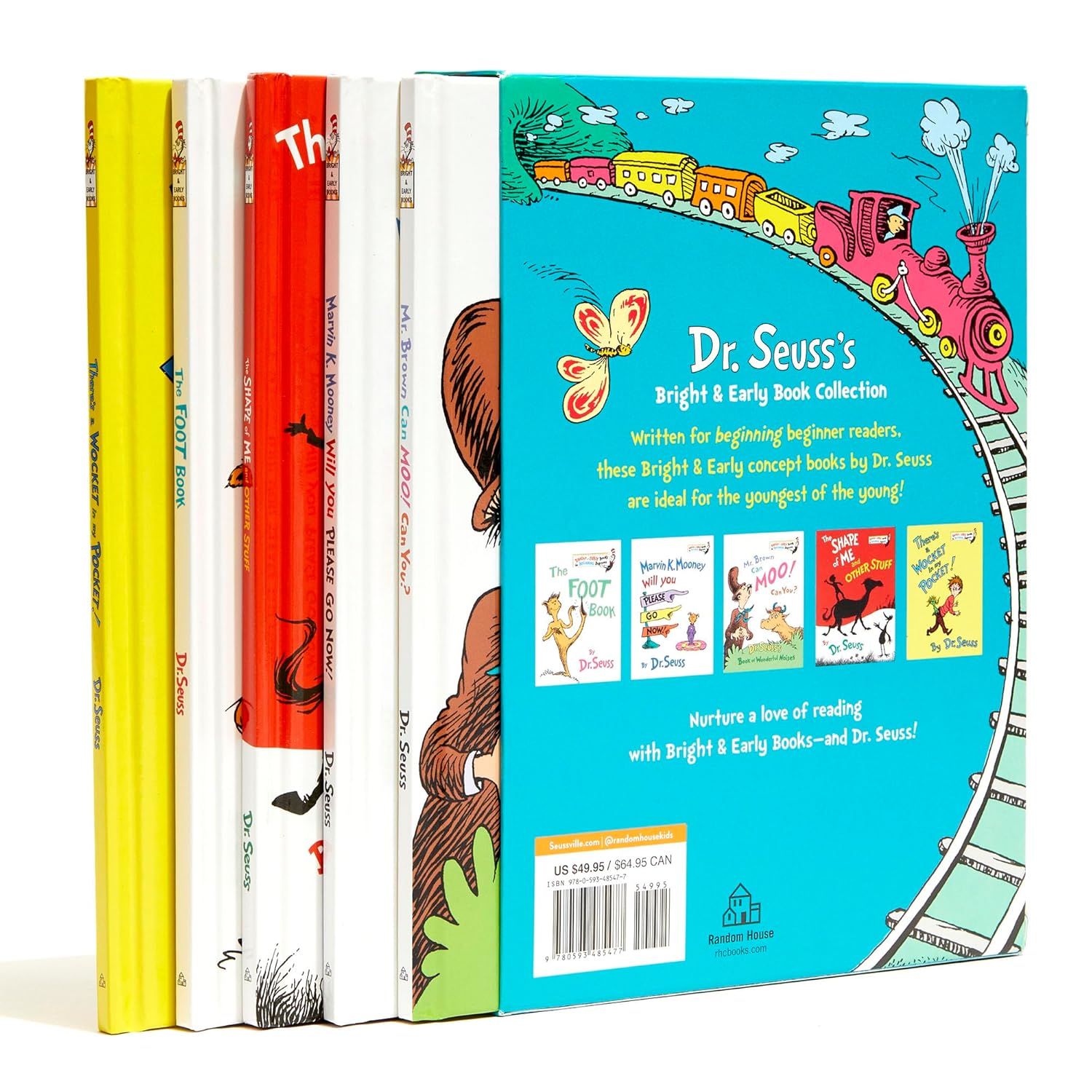 Dr. Seuss Bright & Early Book Boxed Set Collection by Dr. Seuss -  BigGreenBear.com Book 27.79 USD Big Green Bear