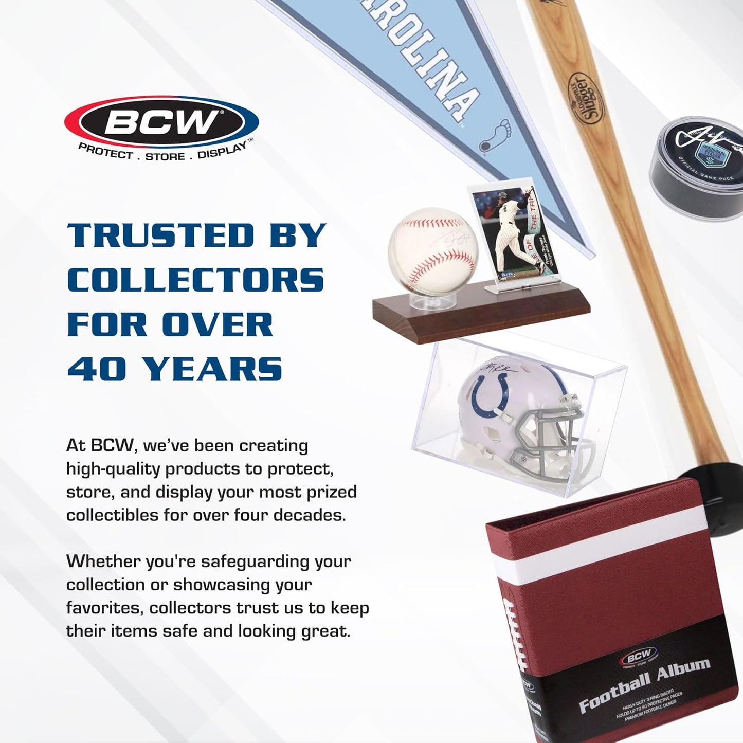 BCW Supplies 3" Baseball Album - Black | Premium Durable Binder for 90 Baseball Cards -  BigGreenBear.com Baseball cards 17.99 USD Big Green Bear