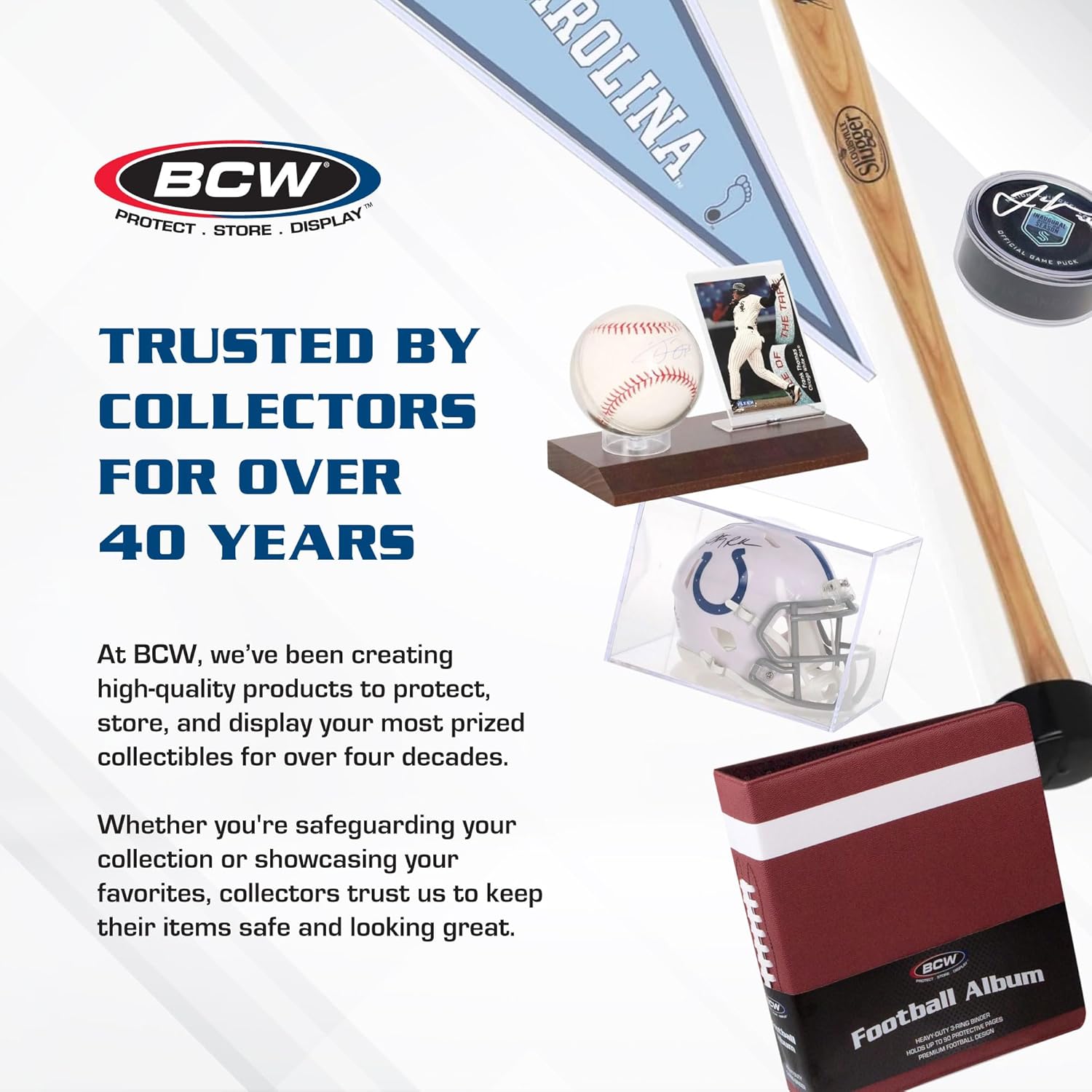 BCW Supplies 3" Baseball Album - Black | Premium Durable Binder for 90 Baseball Cards -  BigGreenBear.com Baseball cards 17.99 USD Big Green Bear