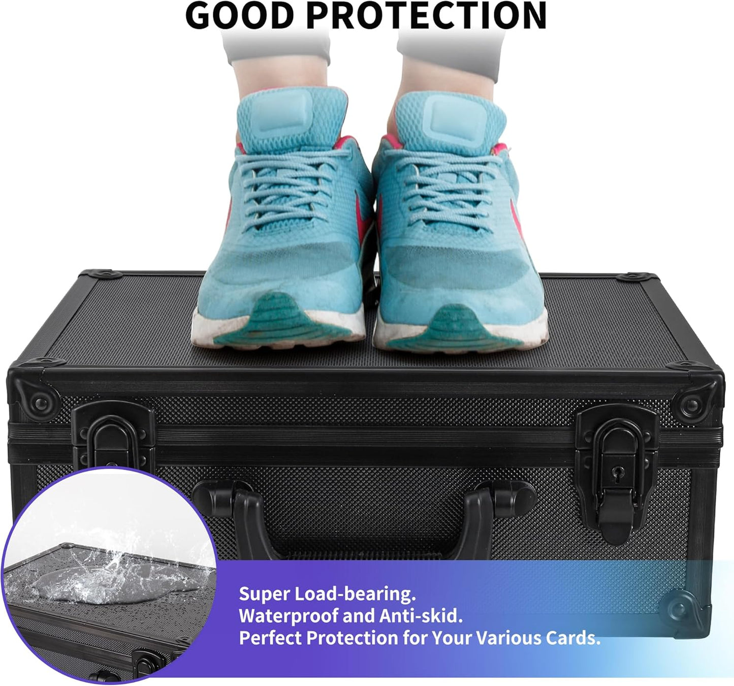 Top Loader Card Storage Hard Case, Sports Card Storage Boxes for Trading Cards (Holds 600+) -  BigGreenBear.com Baseball cards 49.99 USD Big Green Bear