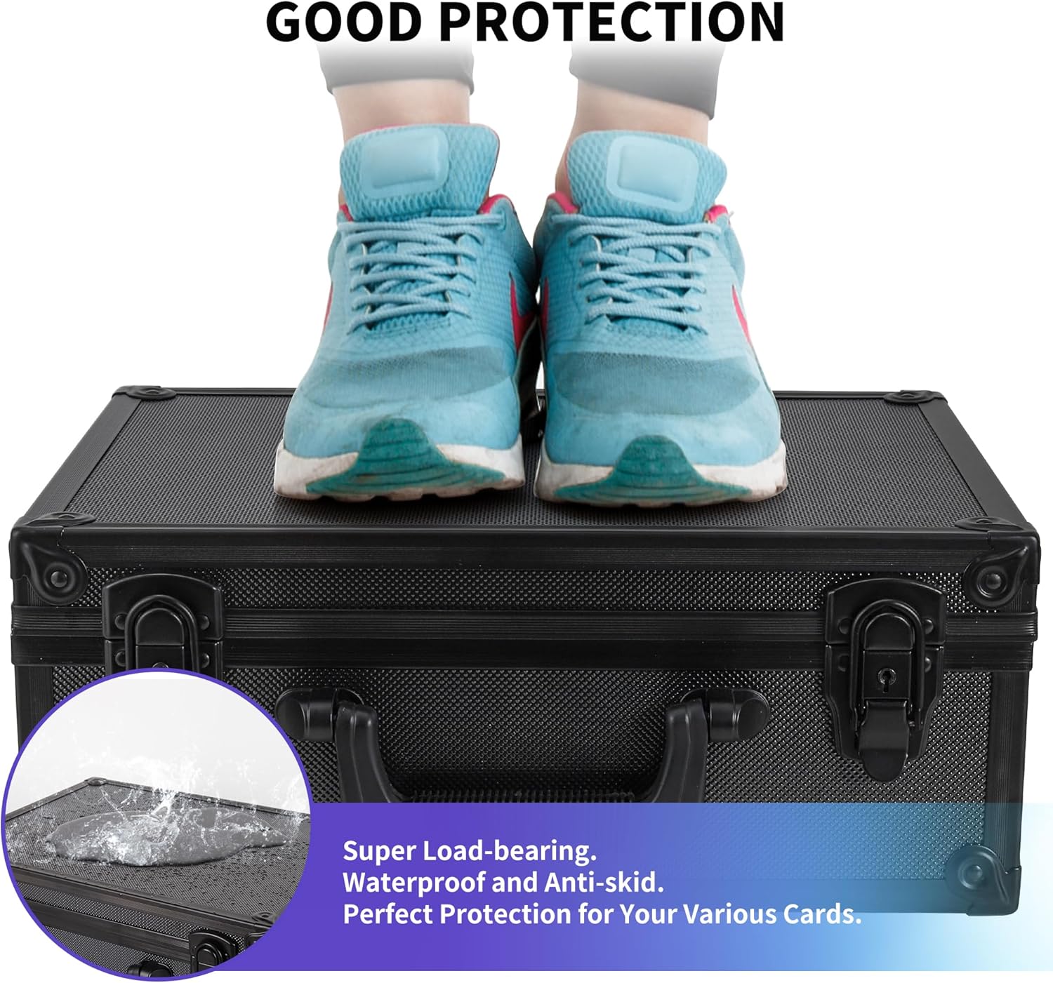 Top Loader Card Storage Hard Case, Sports Card Storage Boxes for Trading Cards (Holds 600+) -  BigGreenBear.com Baseball cards 49.99 USD Big Green Bear