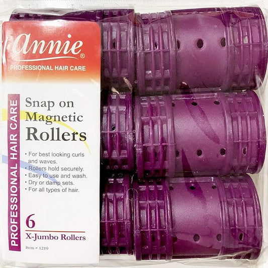 Annie- Professional Snap on Magnetic Rollers - Size (X Jumbo) -  BigGreenBear.com Beauty Products 6.99 USD Big Green Bear