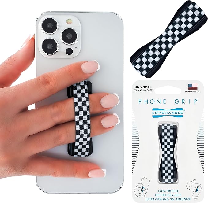 Universal Phone Grip for Smartphones & Mini Tablets -  BigGreenBear.com cell phone 9.99