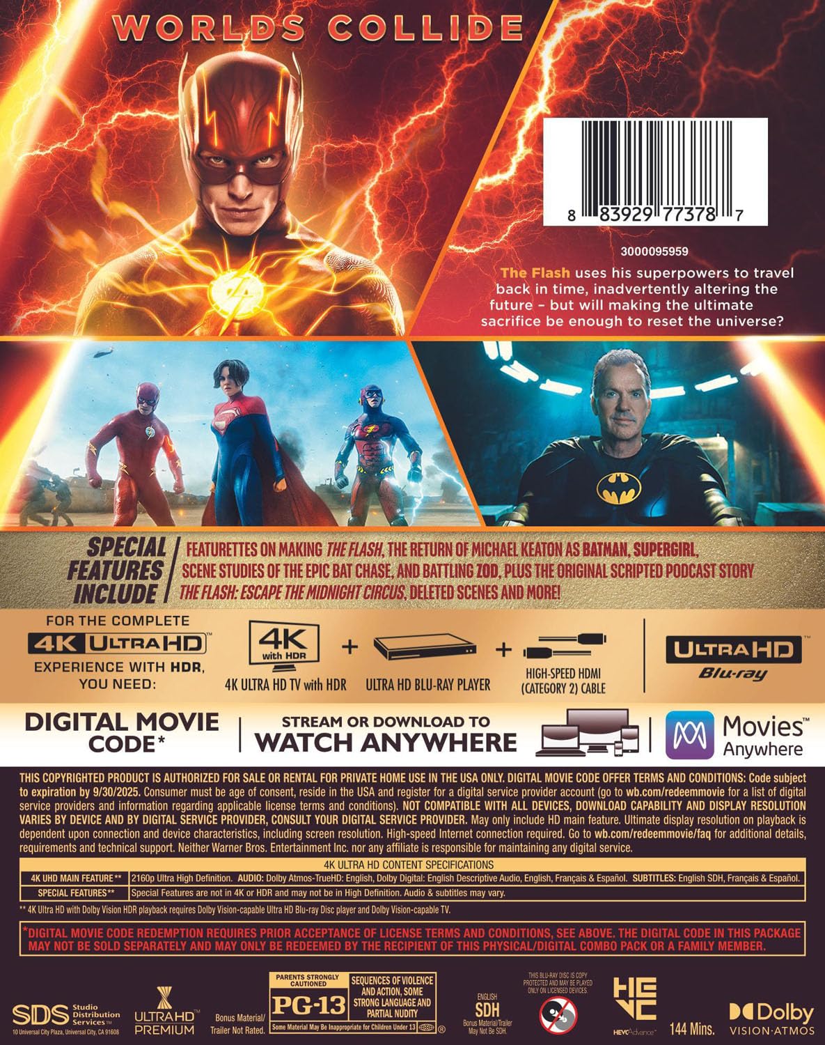 Flash, The (4KUHD) [4K UHD] -  BigGreenBear.com Movie 19.99 USD Big Green Bear