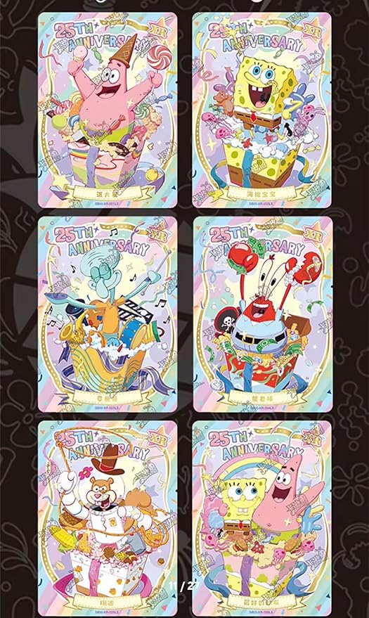 Spongebob Squarepants Kayou Cartoon Trading Cards Booster Box