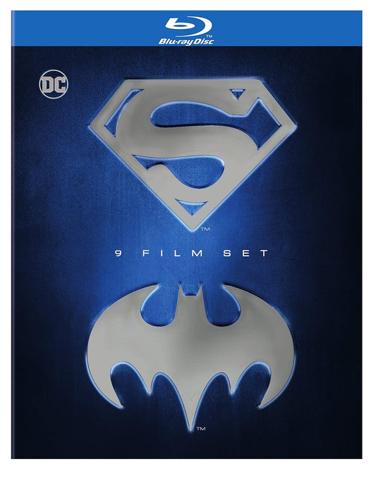 Batman & Superman 9-Film Set (BD) [Blu-ray] -  BigGreenBear.com Movie 42.35 USD Big Green Bear
