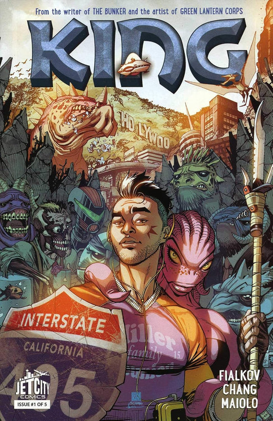 King (Jet City) #1 VF/NM ; Jet City comic book | Joshua Hale Fialkov