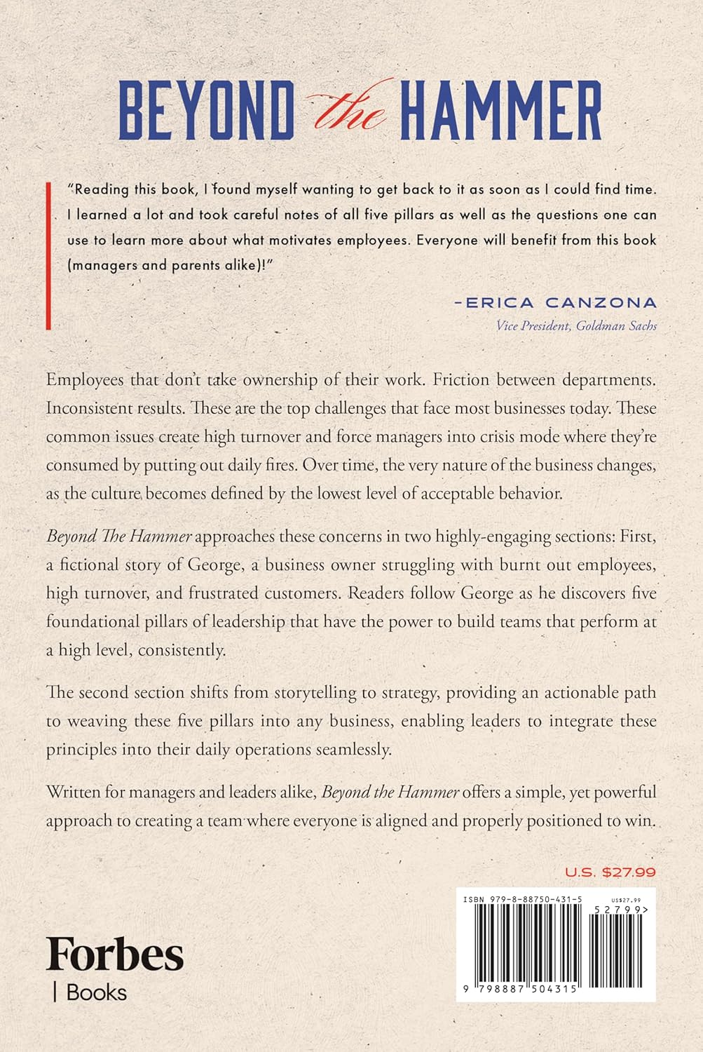 Beyond the Hammer by Brian Gottlieb (Hardcover) Biggreenbear.com Big Green Bear