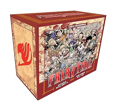 FAIRY TAIL Manga Box Set 4 Paperback Vol. 34-43