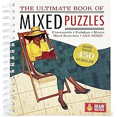 The Ultimate Book of Mixed Puzzles: More than 450 Puzzles -  BigGreenBear.com Book 9.99 USD Big Green Bear