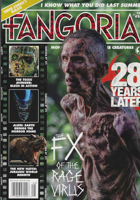 Fangoria Magazine #28 2025 28 Years later -  BigGreenBear.com Magazine 24.99 USD