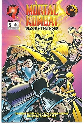 Mortal Kombat: Blood & Thunder #5-1994