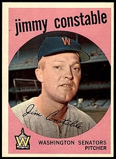 1959 Topps #451 Jimmy Constable RC - VG