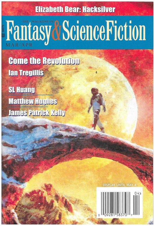 The Magazine of Fantasy & Science Fiction, March-April 2020 -  BigGreenBear.com Magazine 24.00 USD Big Green Bear