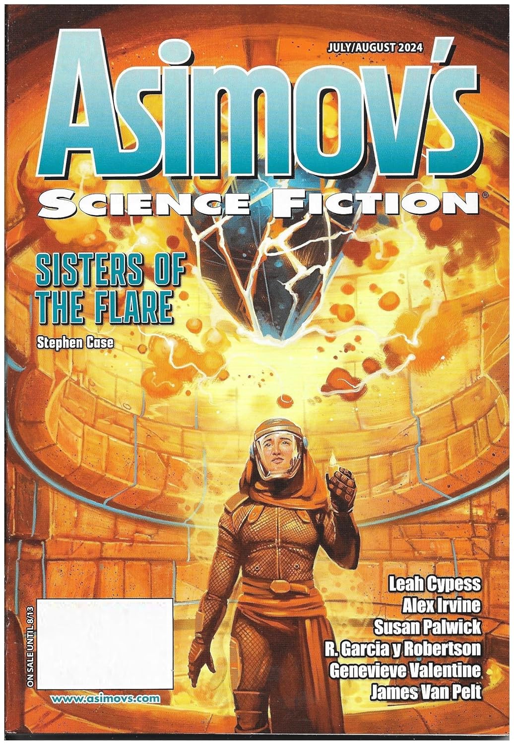 Asimov's Science Fiction Magazine, July-August 2024 -  BigGreenBear.com Magazine 15.99 USD Big Green Bear