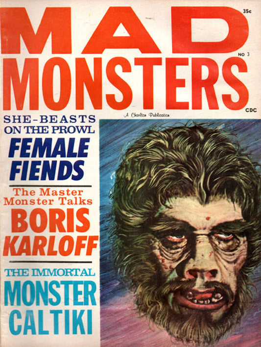 1962 MAD MONSTERS #3 - Magazine