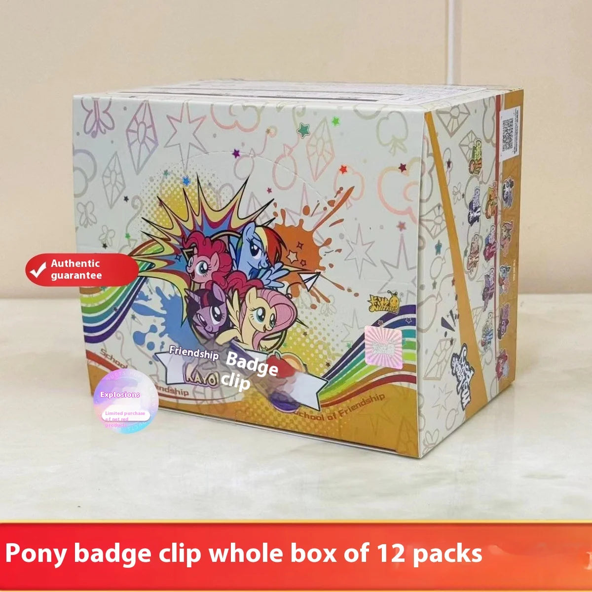 Pony Badge Clip Whole Box Of 12 Packs