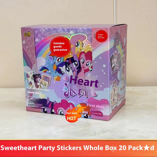 My Little Pony: Sweetheart Party Stickers Box 20 Pack