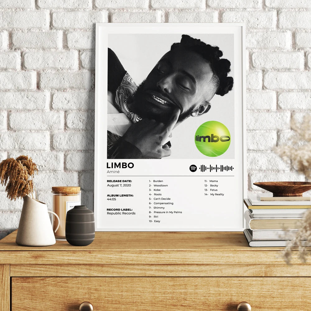 Limbo Amine Canvas Poster Bedroom Decoration