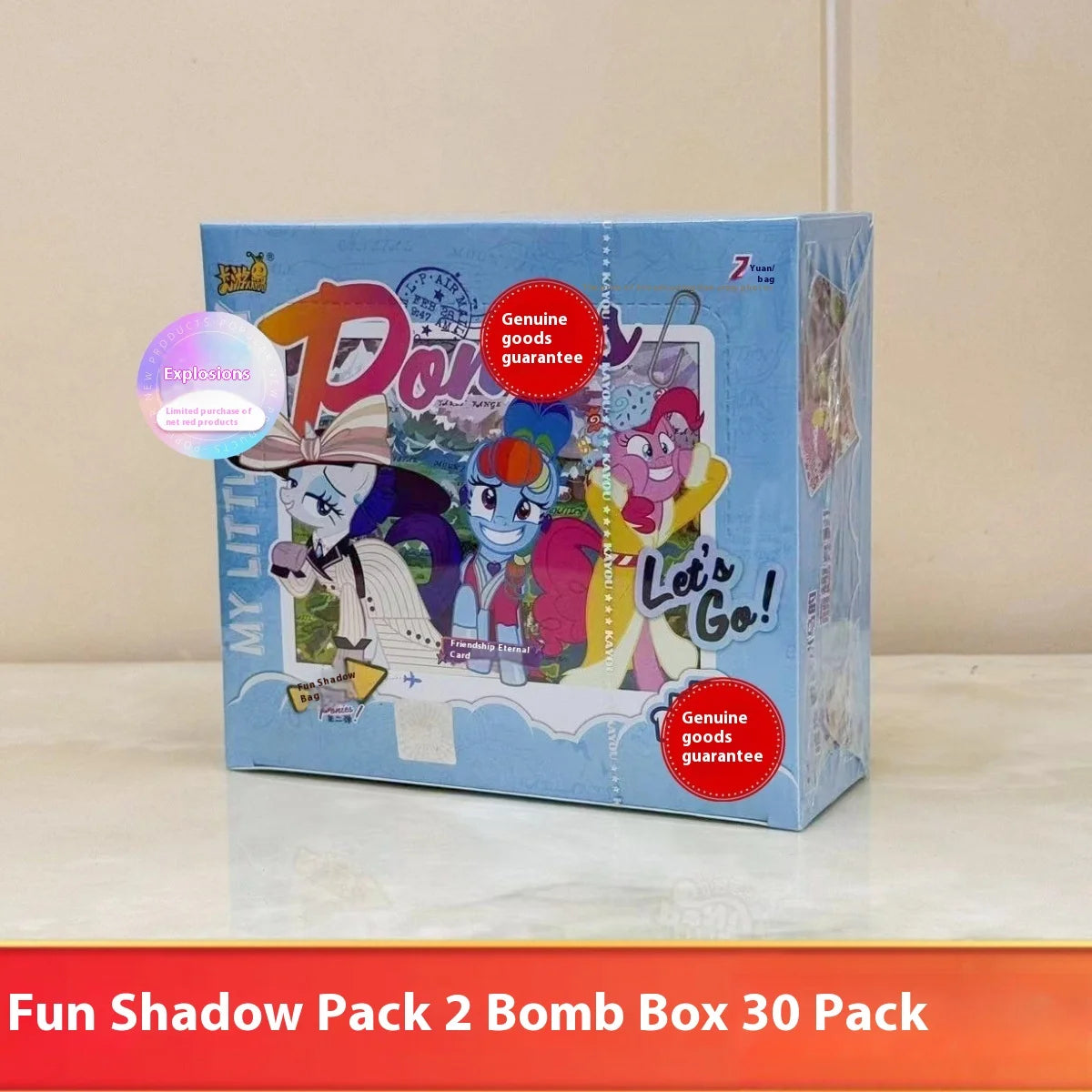 Little Pony Official Booster Box CCG Trading Cards 1 Box 30 pack