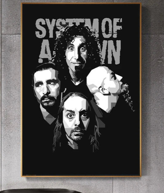 Heavy Metal Band System of A Down Posters