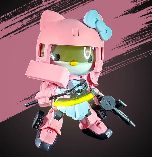 Mengshan Zaku 2 Figure Hello Kitty KT Series Collection