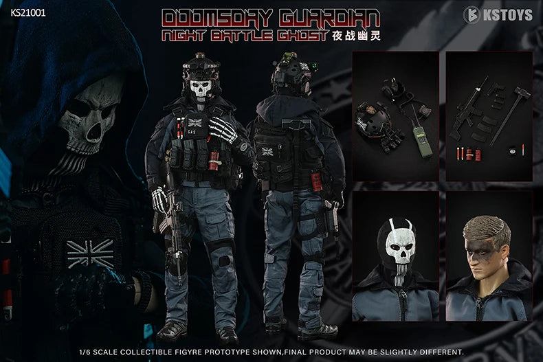 KSTOYS KS21001 1/6 Doomsday Guardian Night Battle Ghost Action Figure Model Toy -  BigGreenBear.com Action Figure 217.00 USD Big Green Bear