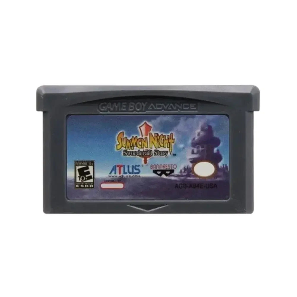 32-Bit GBA Summon Night Game Cartridge 32-Bit GBA Summon Video Game Console Card Summon Night 2 For GBA NDS