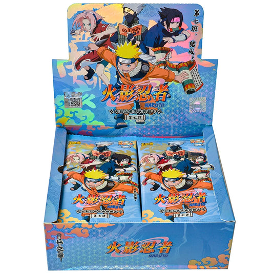 KAYOU Original Naruto TCG CCG Rare Cards Box (30 Packs - 5 Cards/Pack)