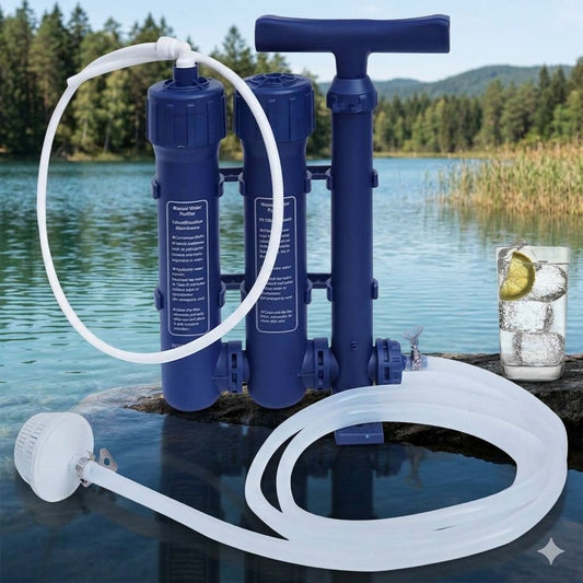 3-Stage Camping Water Filter System 3000L