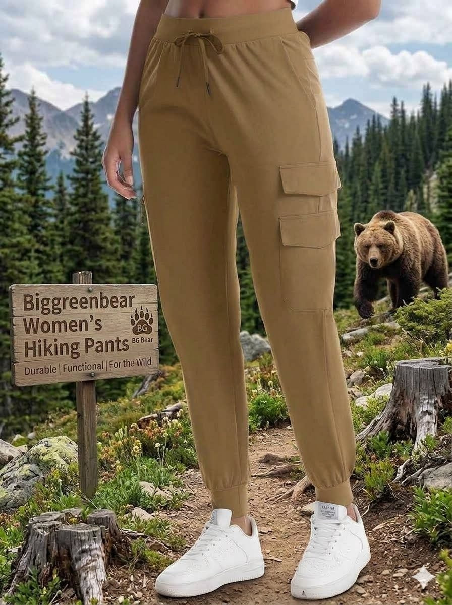 Women's Quick Dry Hiking Cargo Pants with Pockets