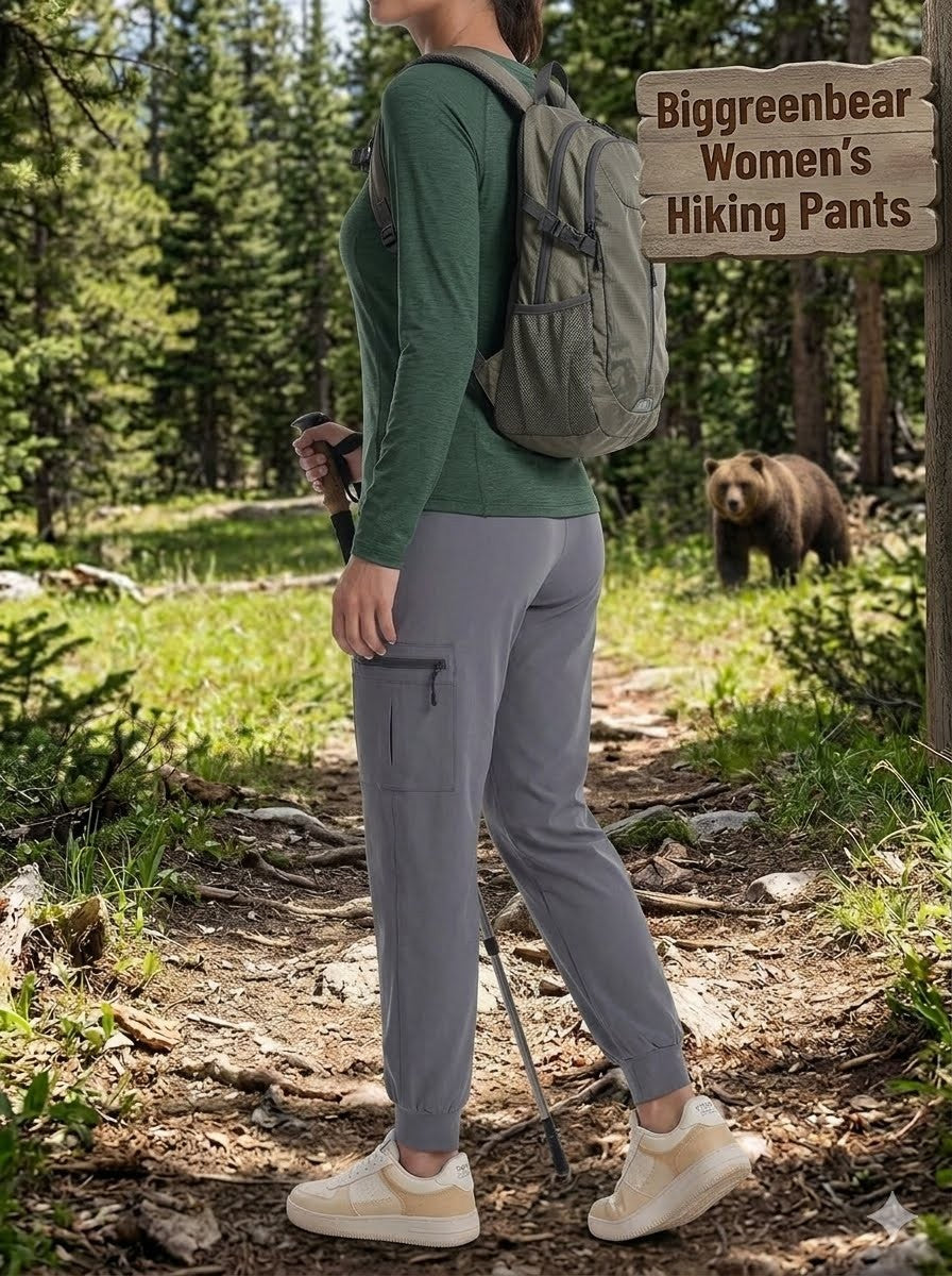 Women's Quick Dry Hiking Cargo Pants with Pockets