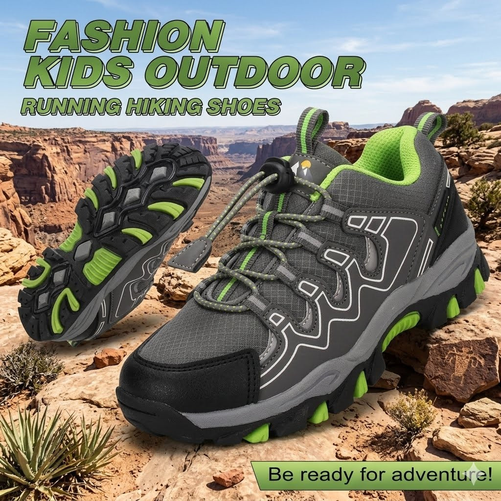 Boys Shoes Boys Tennis Running Sneakers Waterproof Hiking Shoes Kids Outdoor Fashion Sneakers Slip Resistant