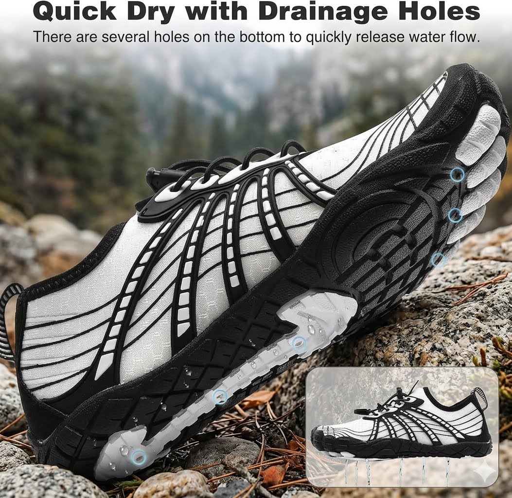 Quick-Dry Barefoot Water Shoes for Outdoor Hiking