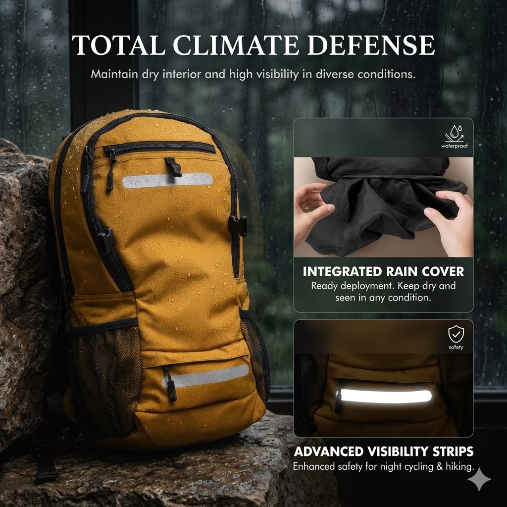 20L Hiking Hydration Backpack with 3L Bladder