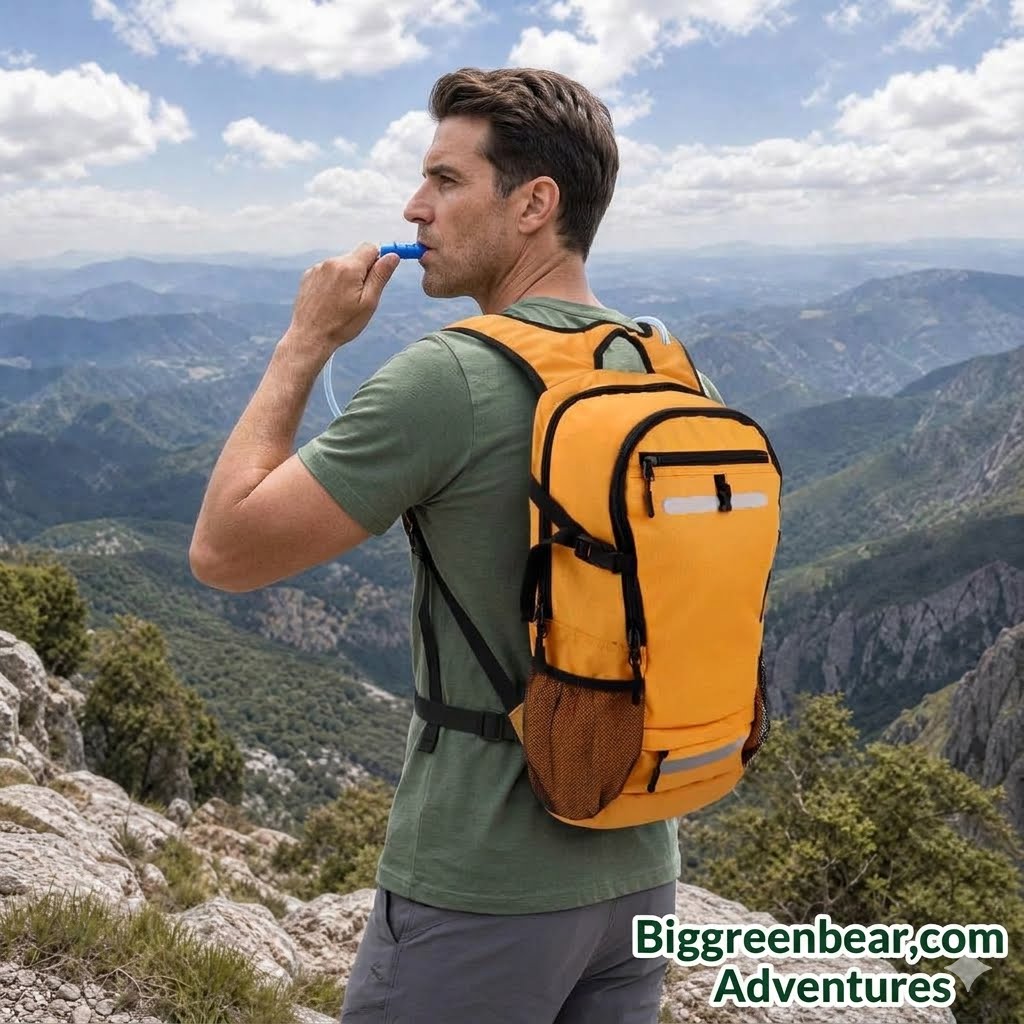 20L Hiking Hydration Backpack with 3L Bladder