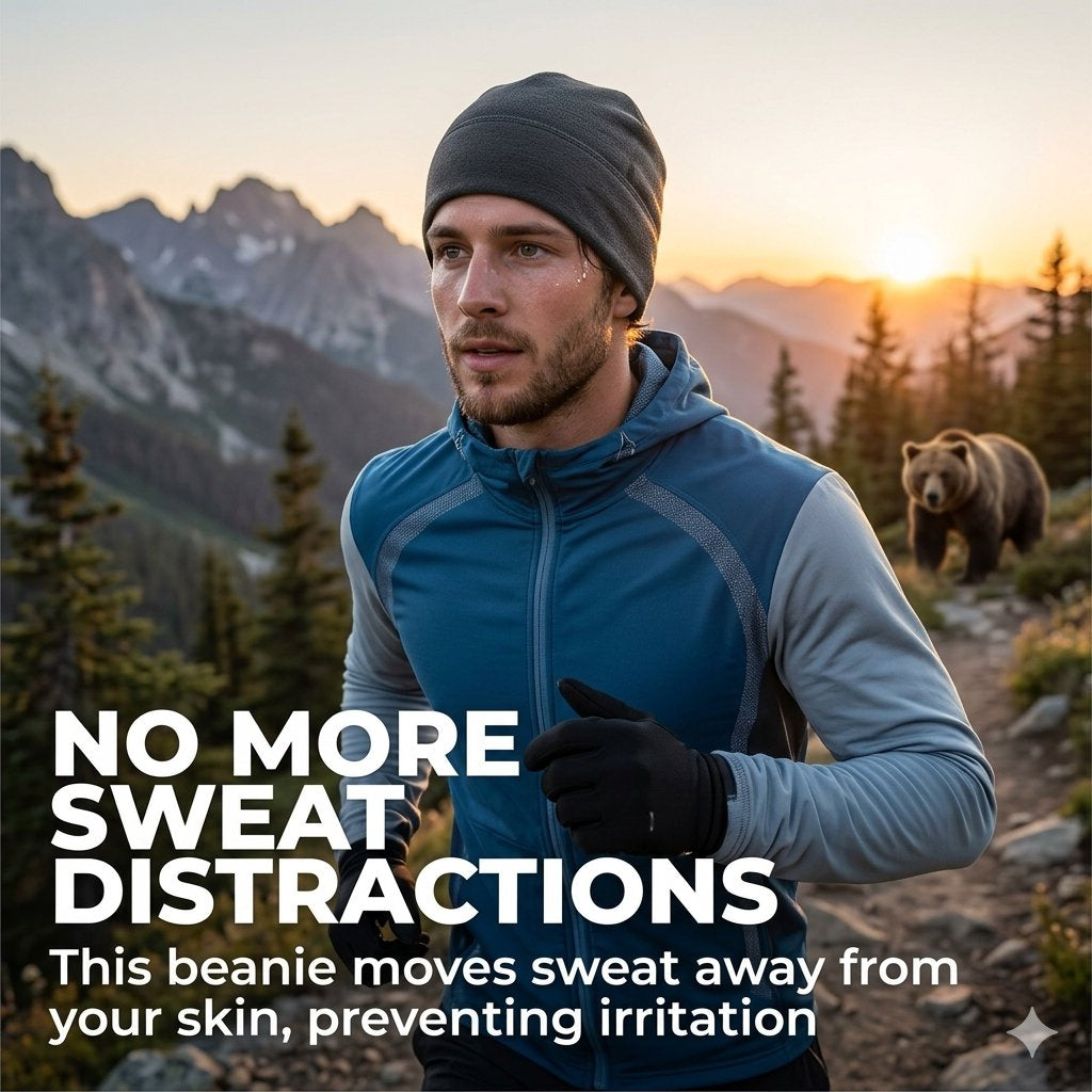 Tough Headwear Men's Merino Wool Beanie